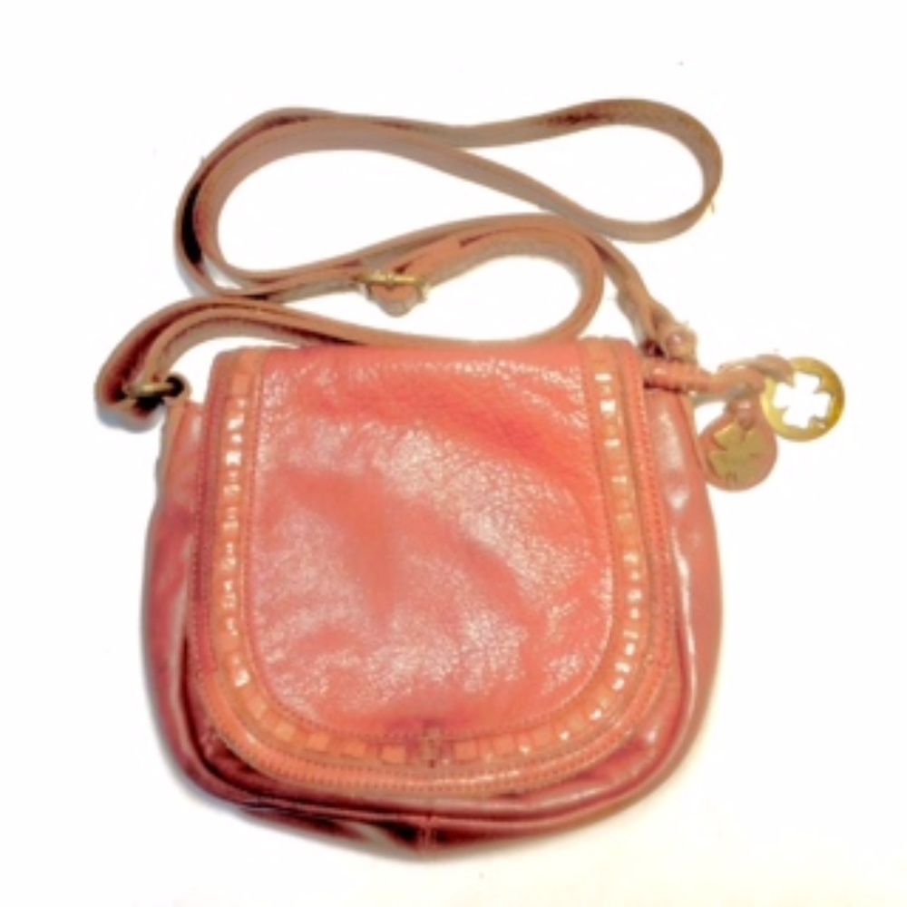 Lucky Brand Saddle Crossbody Tan Shoulder Bag